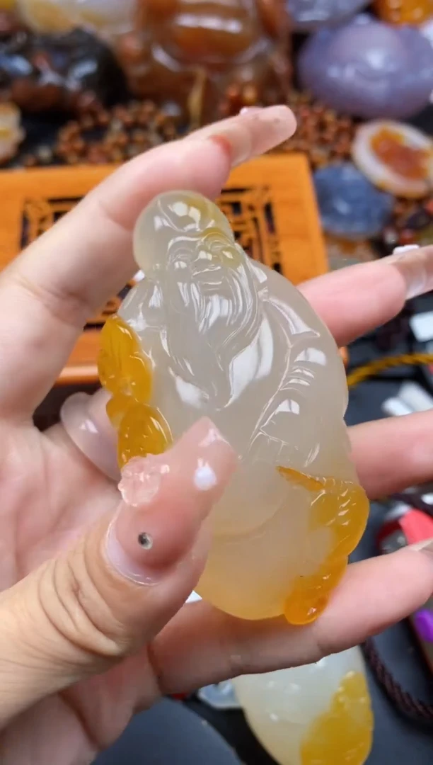 【闪购商品】玛瑙/玉髓颈饰未镶嵌ll