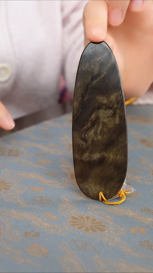 乌木类家具金丝楠阴沉木 满纹书签