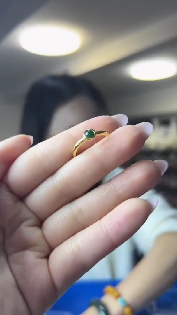 未镶嵌戒指翡翠（多样性发一件）