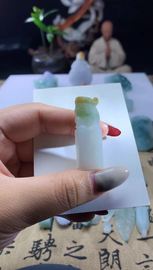 未镶嵌定制翡翠印章