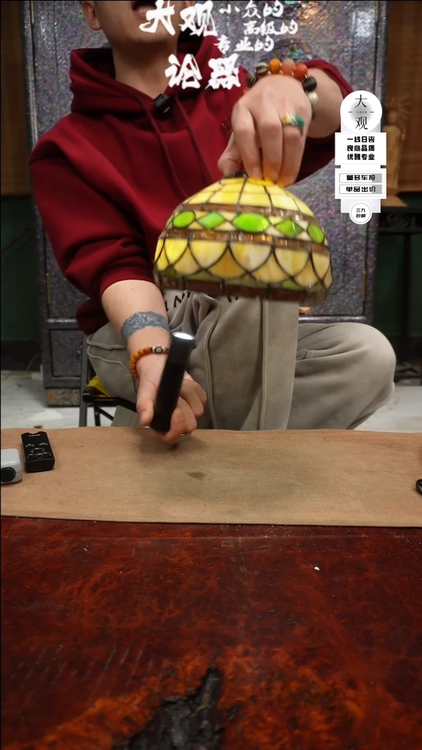 【闪购商品】瓷片大观论器摆件