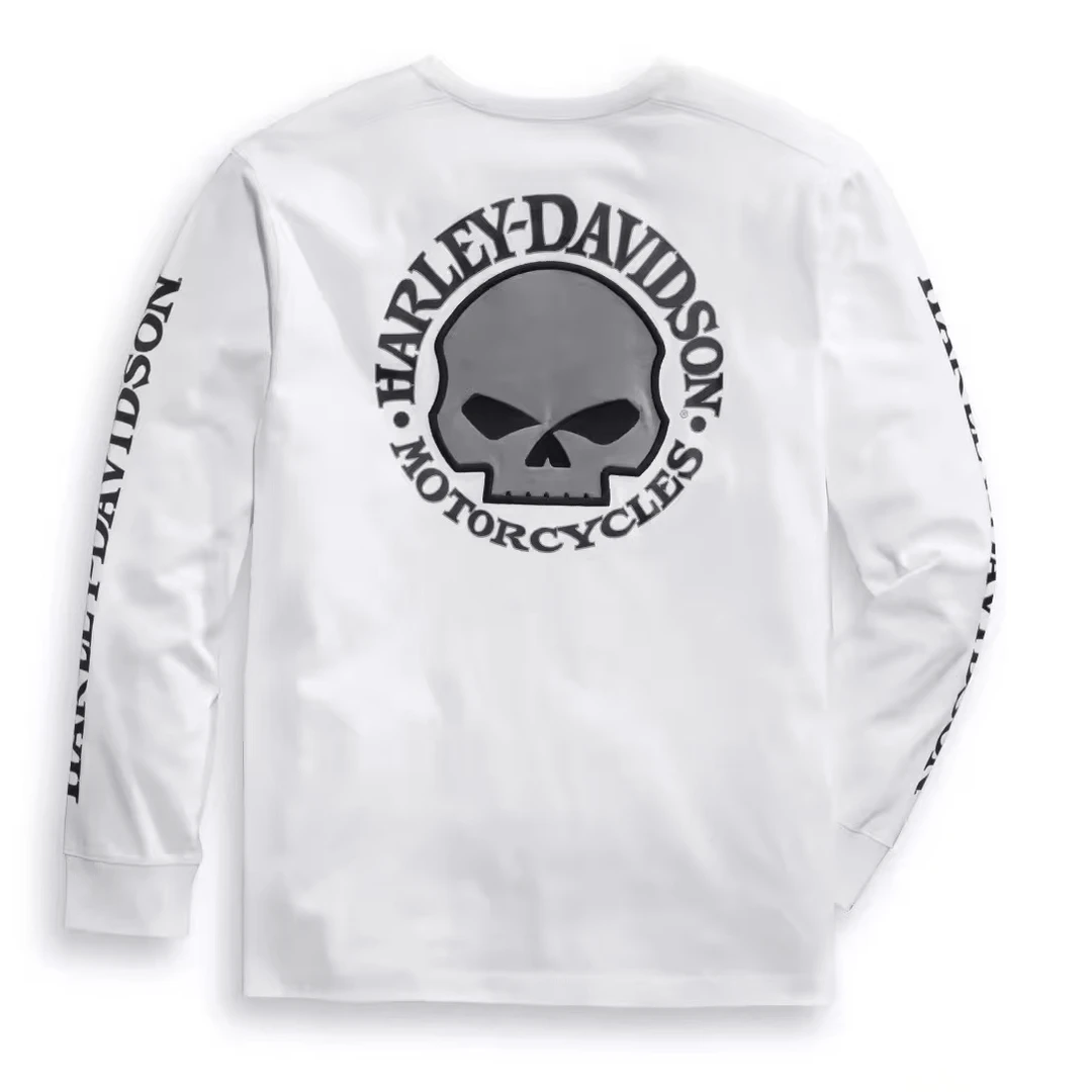 Harley Davidson/哈雷戴维森长袖T恤/赛车T恤/99254-25VM