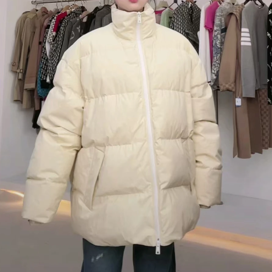 全新未使用 BOTTEGA VENETA/葆蝶家 连帽蓬松羽绒服/S