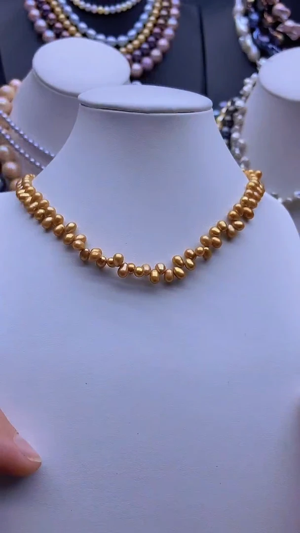 【闪购商品】淡水珍珠颈饰未镶嵌1