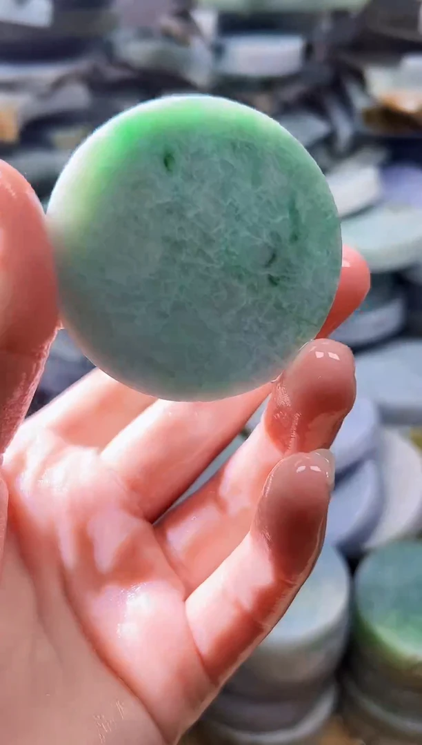 裸石翡翠天然翡翠A货余 南 539