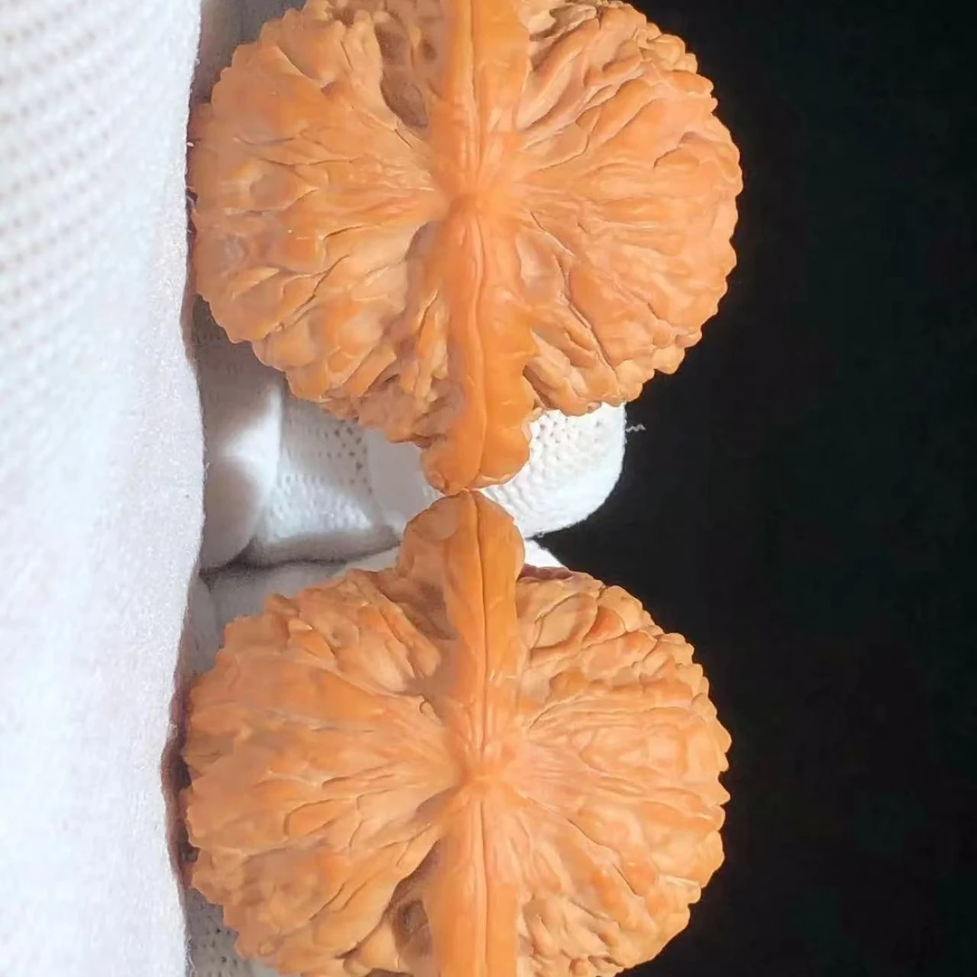 【元宝磨盘】秦岭野生文玩核桃精选配对