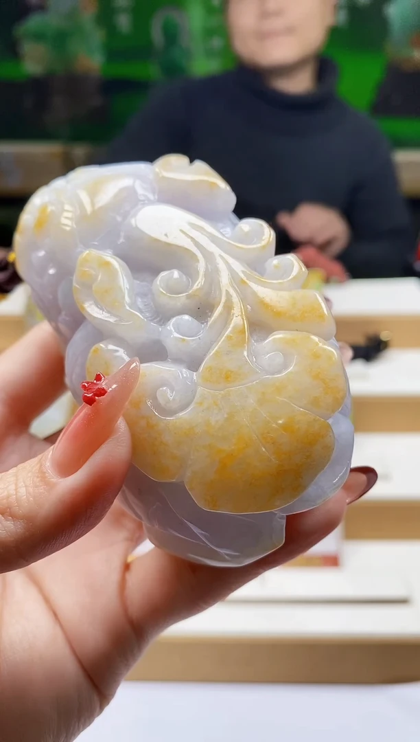 颈饰未镶嵌翡翠翡翠A货