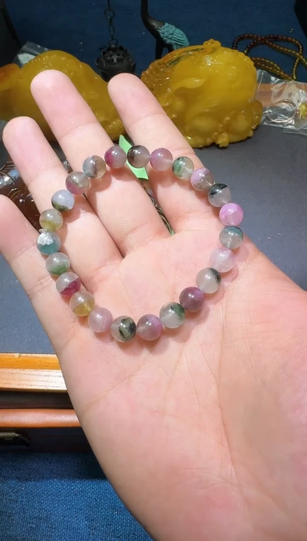 【闪购商品】碧玺手链未镶嵌多样性发一件055