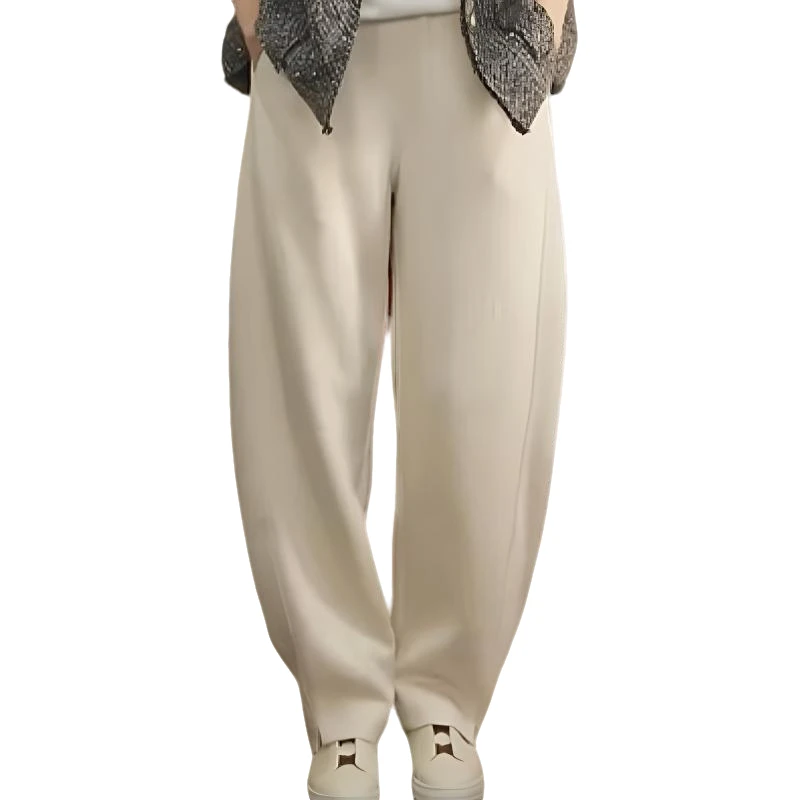 D.BOSS"显瘦密码”春秋冬舒适加厚高腰显瘦休闲裤百搭宽松直筒裤