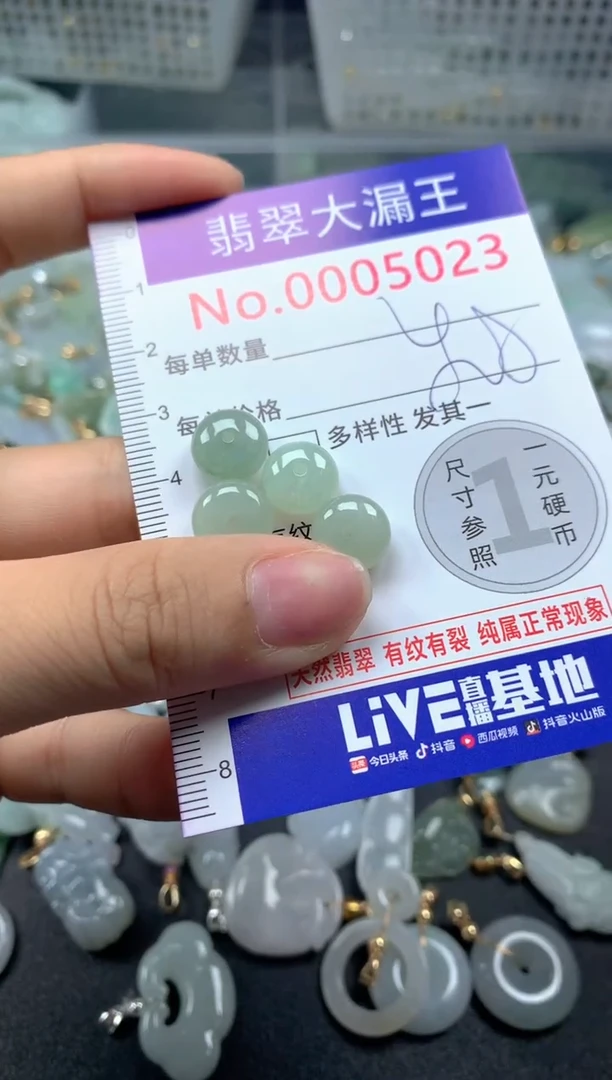 颈饰未镶嵌翡翠5023