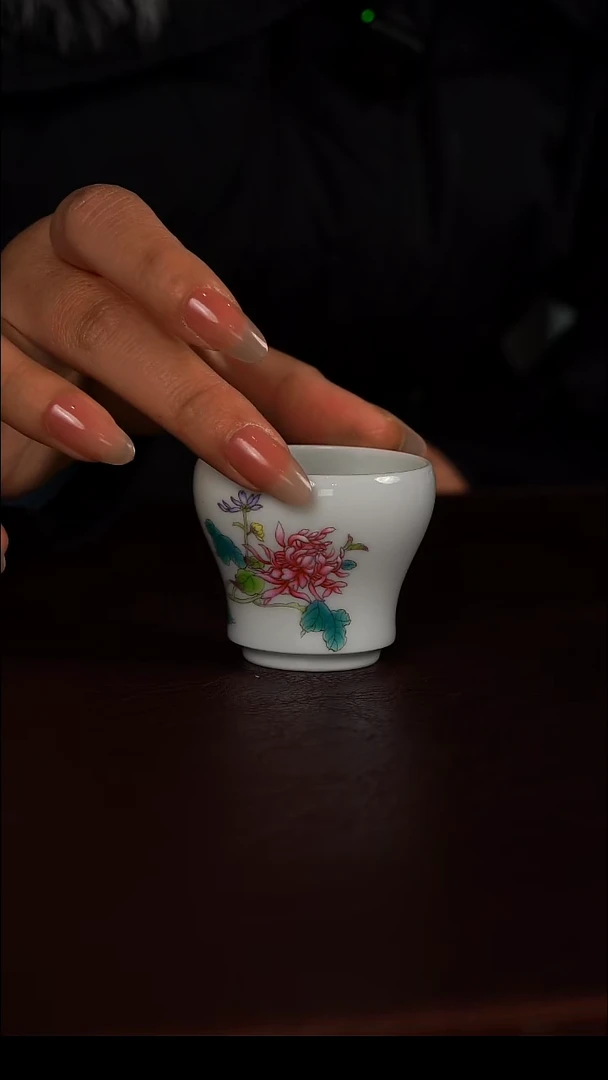 红春窑手绘陶瓷主人杯