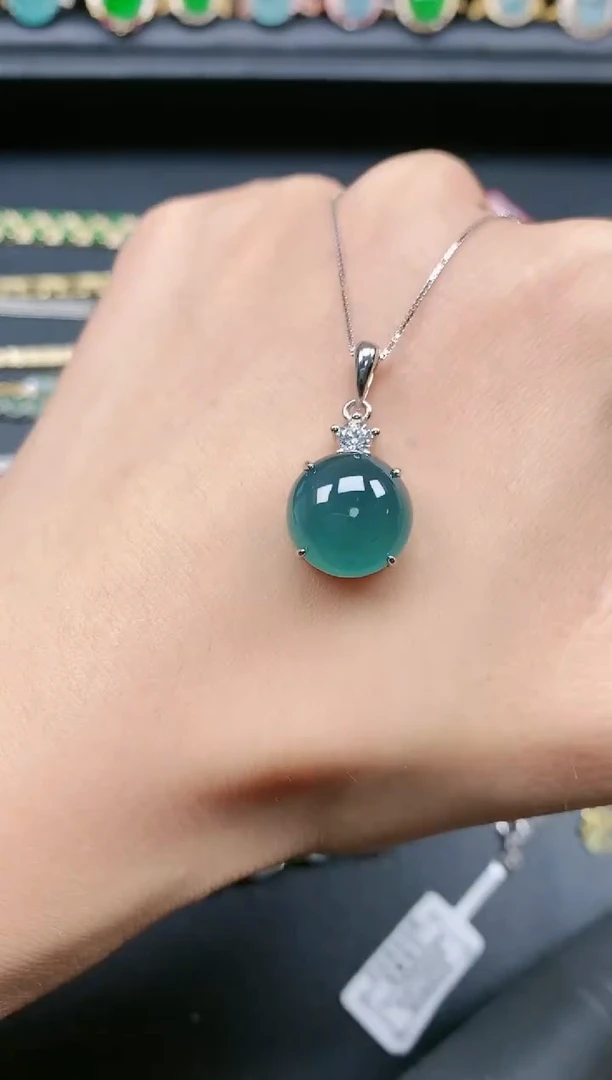 翡翠戒指银S925镶嵌11111