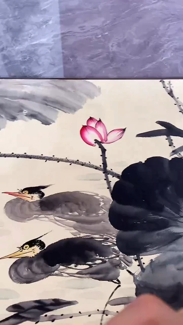 国画余耀斌长卷2