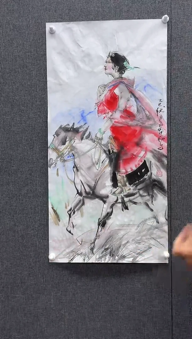 国画炳山艺术--包布和老师作品