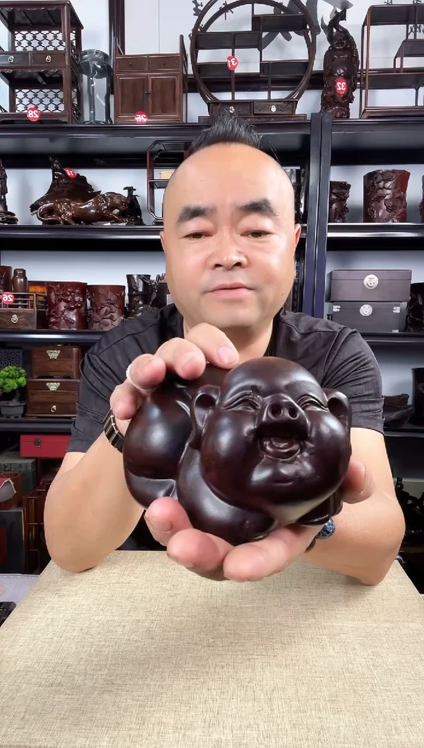 木大猪老李红木工艺品