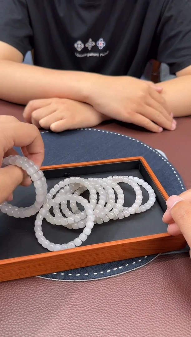 手串未镶嵌和田玉【陆608】35 7004 多样性发其一