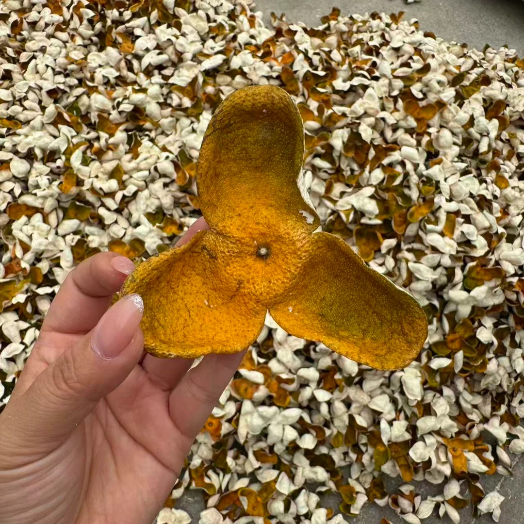 2025年新会二红皮铁罐装正宗陈皮康仔农人产地直销