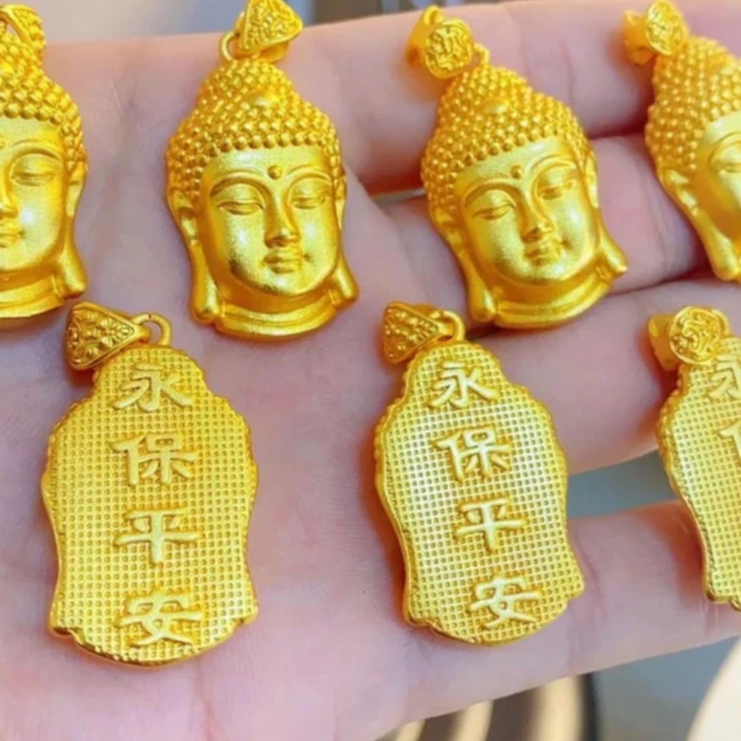 合金吊坠 收藏级轻奢时尚设计项链【大大佛头吊坠】