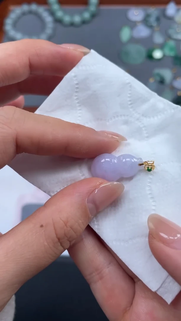 【闪购商品】定制翡翠18K金镶嵌03-09HDJT0152385