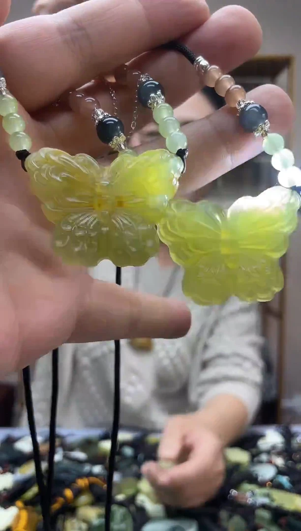 未镶嵌岫玉吊坠·多样性发货*拍一发一