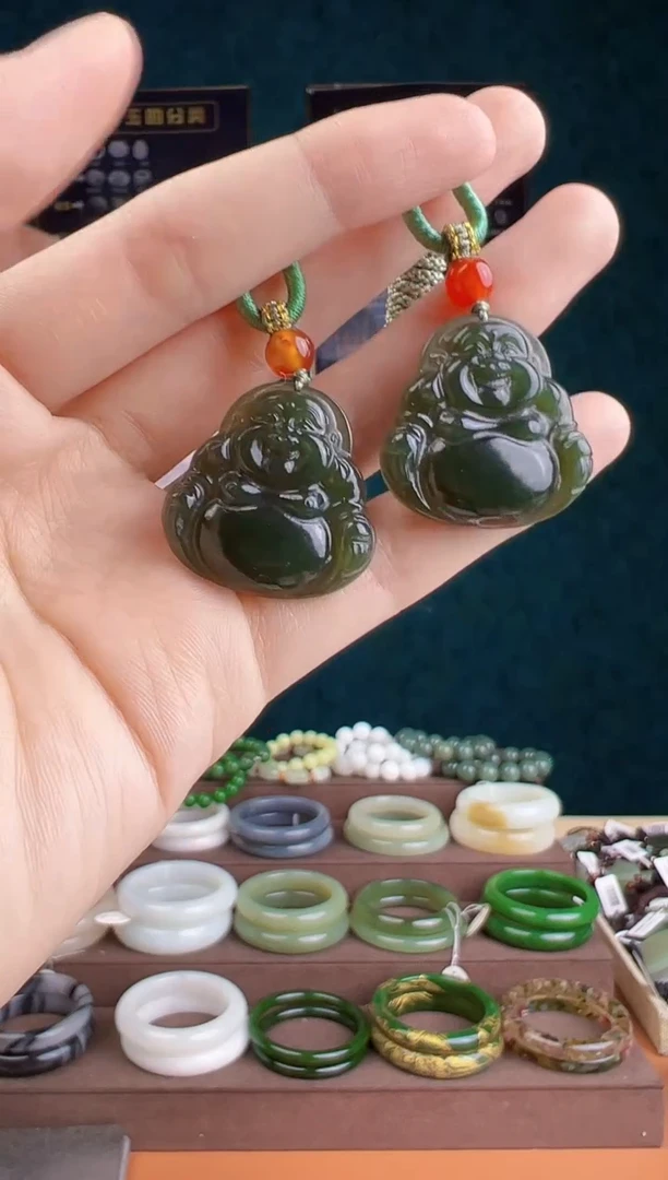 和田玉未镶嵌颈饰多样性发货 拍一单发一个