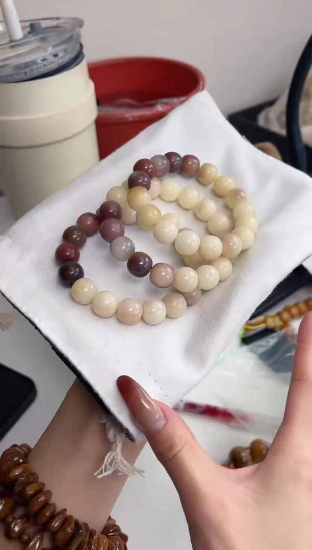 手串菩提根/象牙果b92紫美人玉化苹果12*13mm手串
