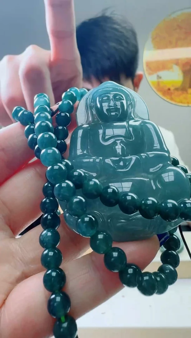 颈饰未镶嵌翡翠天然A货翡翠  多样性随机发其一