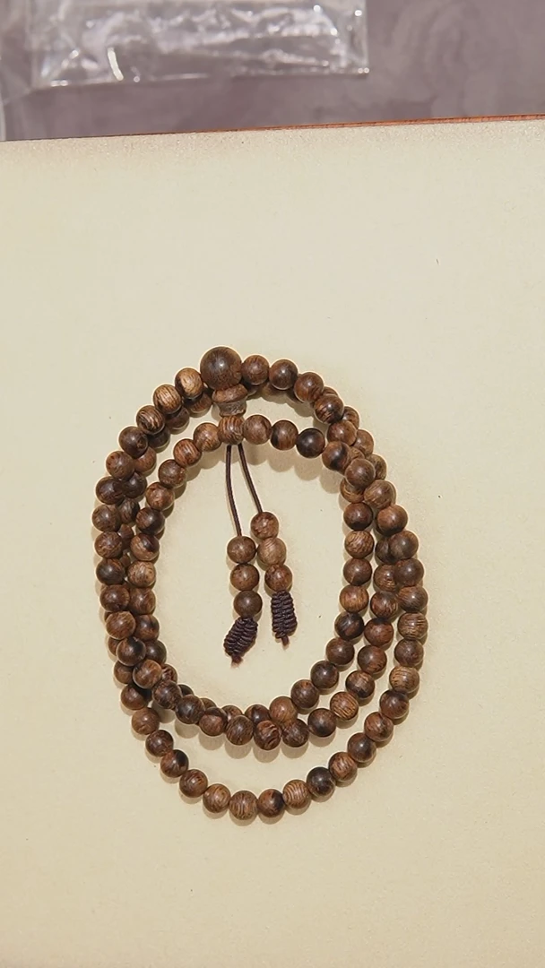 【闪购商品】沉香手串达拉干沉香0.6多圈108颗手串