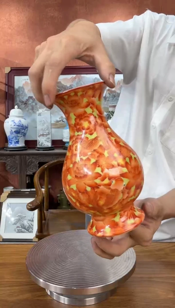 吴义松陶盟手工手绘陶瓷编码：5206