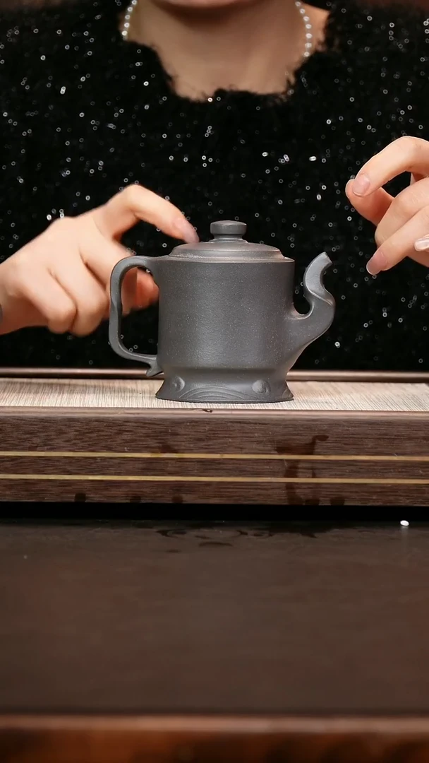 茶壶紫砂天青泥 一统天下