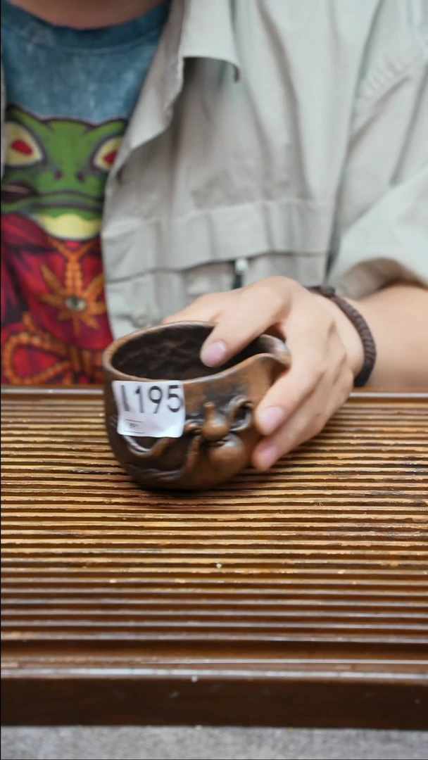 万古烧粗陶手工茶具