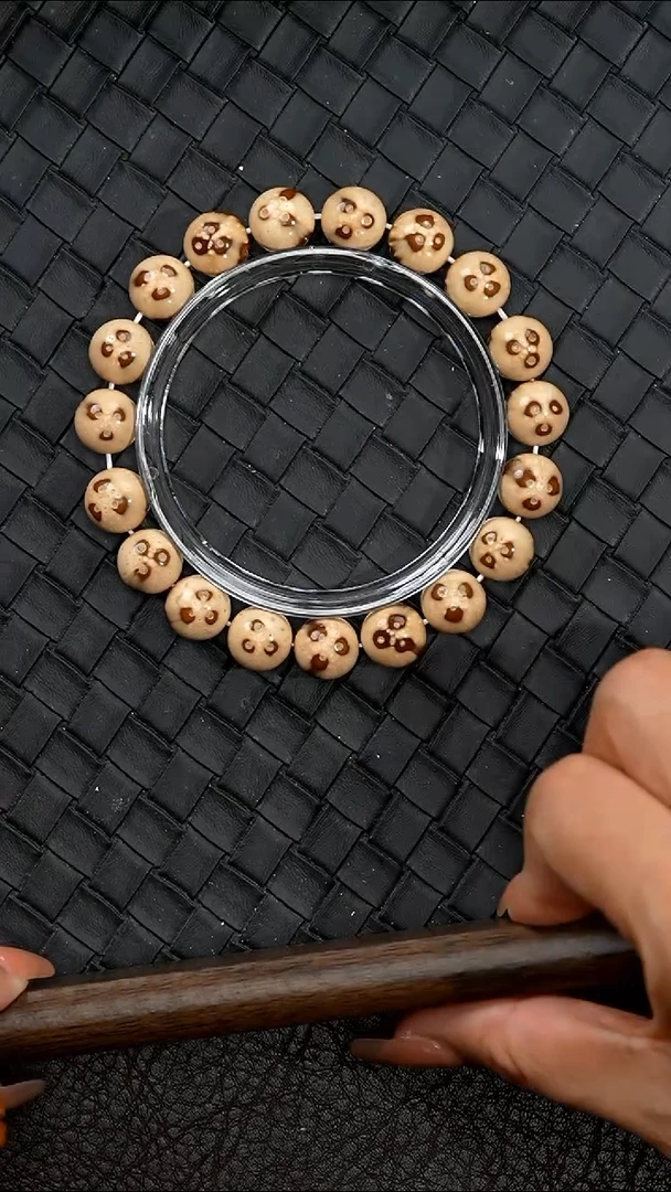 手串紫金鼠11mm熊猫