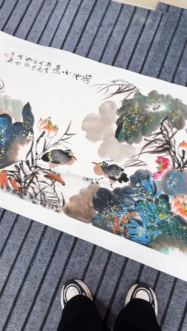 精品国画花鸟作品