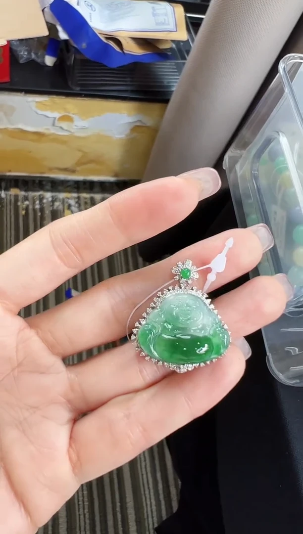 【闪购商品】翡翠颈饰18K金镶嵌DFZ0202-67