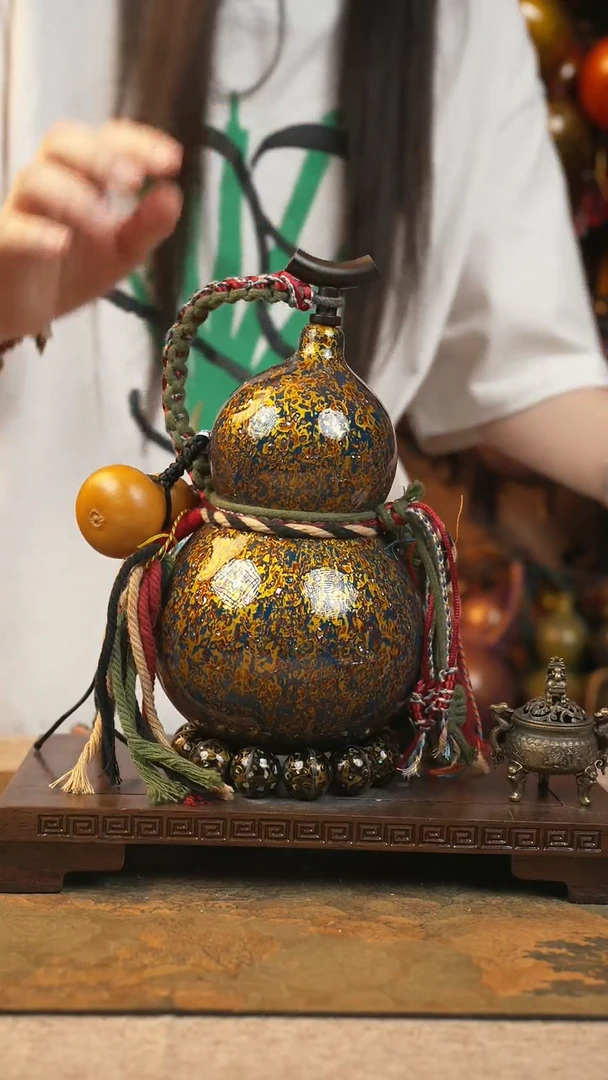 144大漆一物一拍记葫堂出品【不带手串】