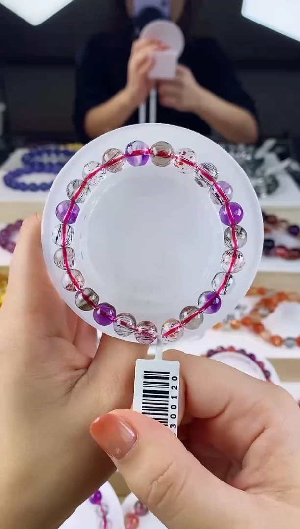 未镶嵌手链水晶仙女超七单圈8m+