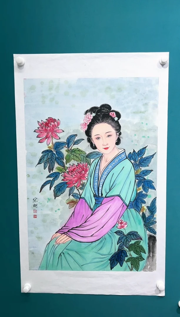 国画宋轲-4.5平尺-国画作品