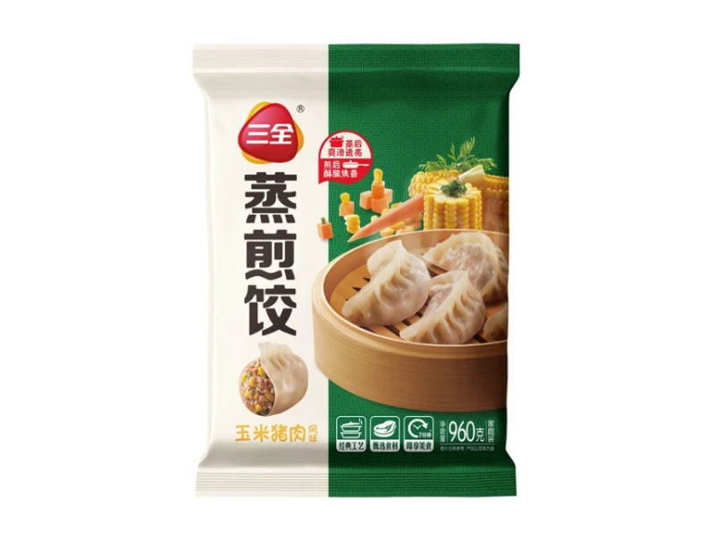 三全玉米猪肉蒸煎饺960g