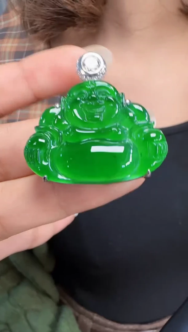 未镶嵌定制翡翠翡翠吊坠149