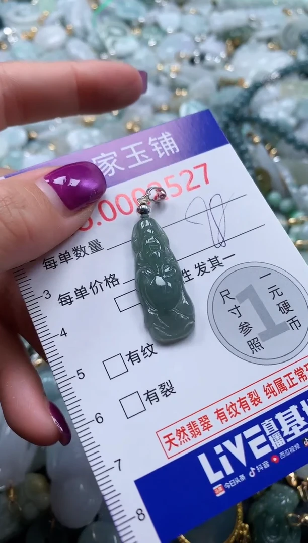 颈饰未镶嵌翡翠2527