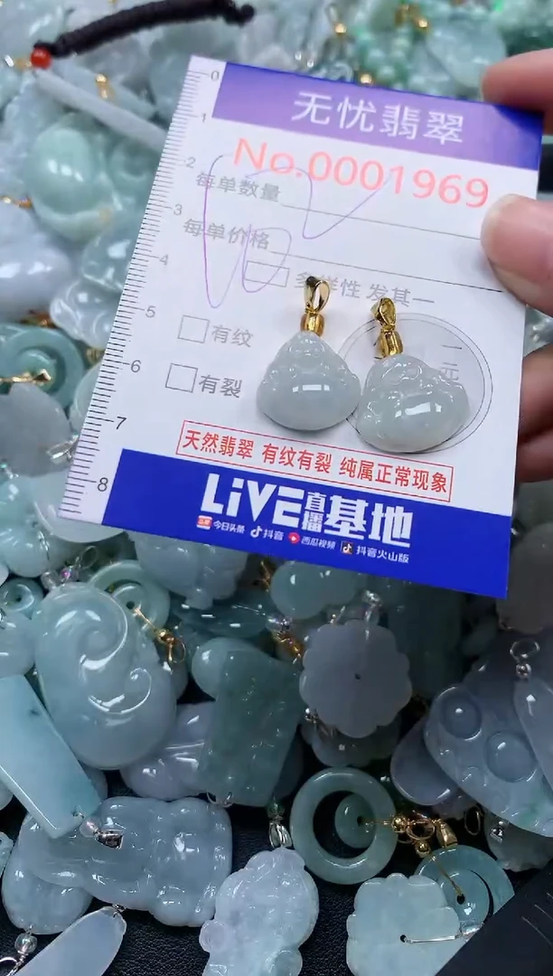 颈饰未镶嵌翡翠1969
