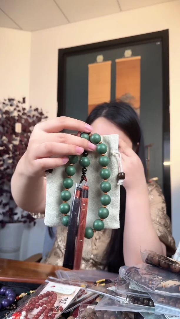 泥塑清神至宝17~18mm瑕疵款手持