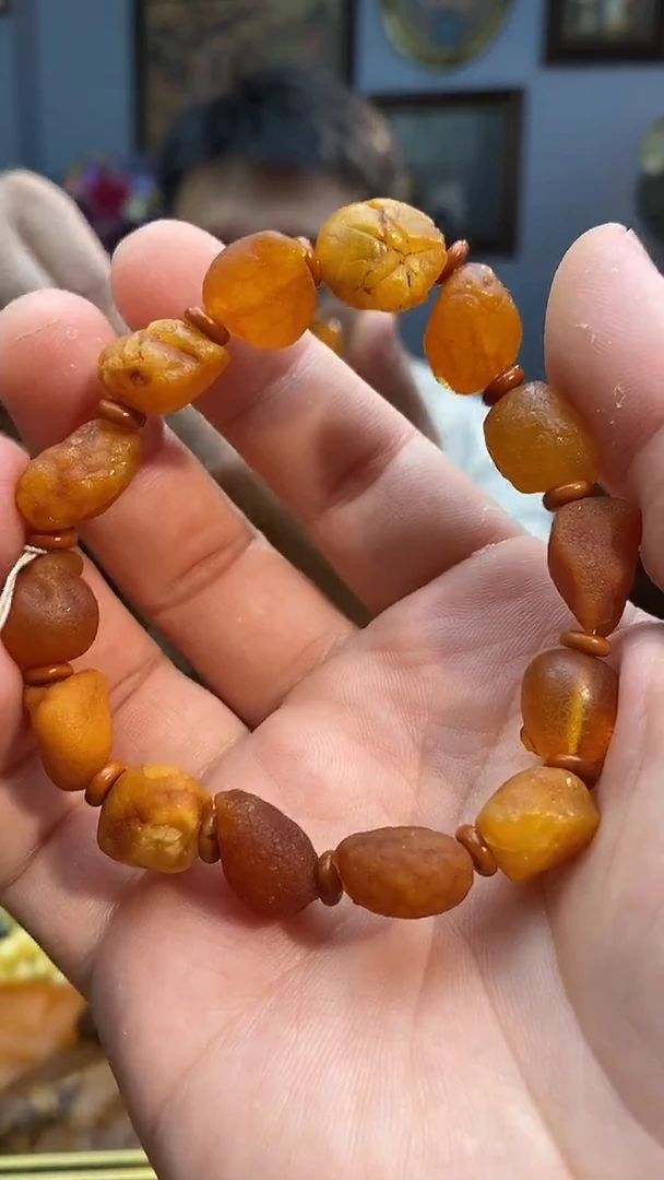 手串琥珀未镶嵌手串