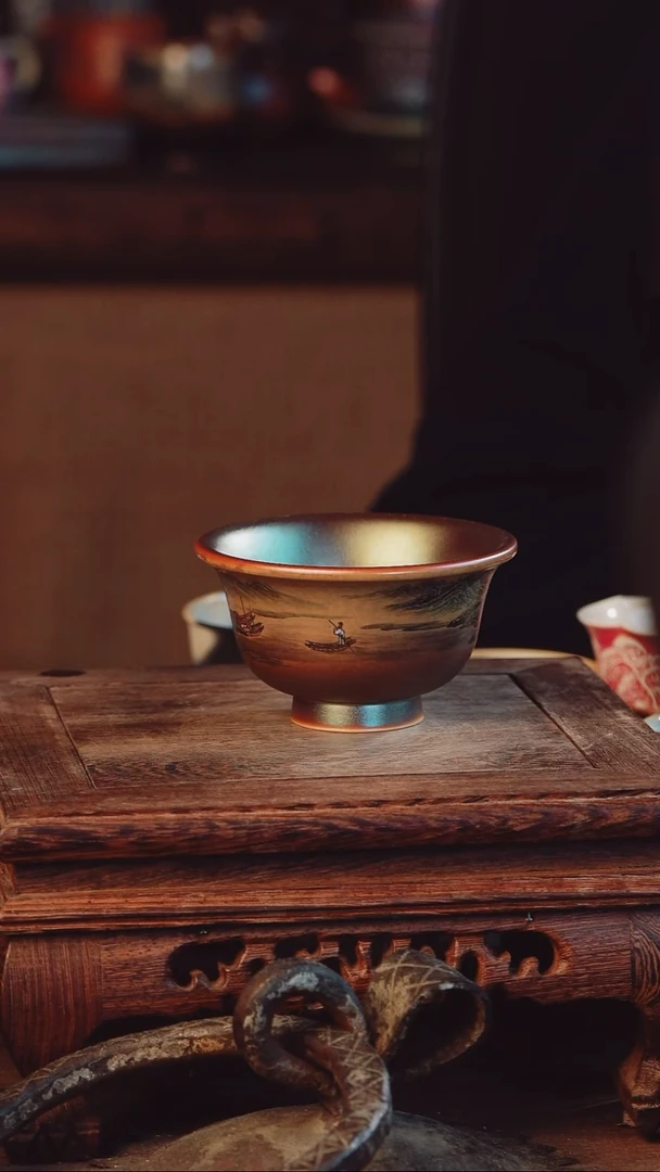 艺然堂手工手绘茶器
