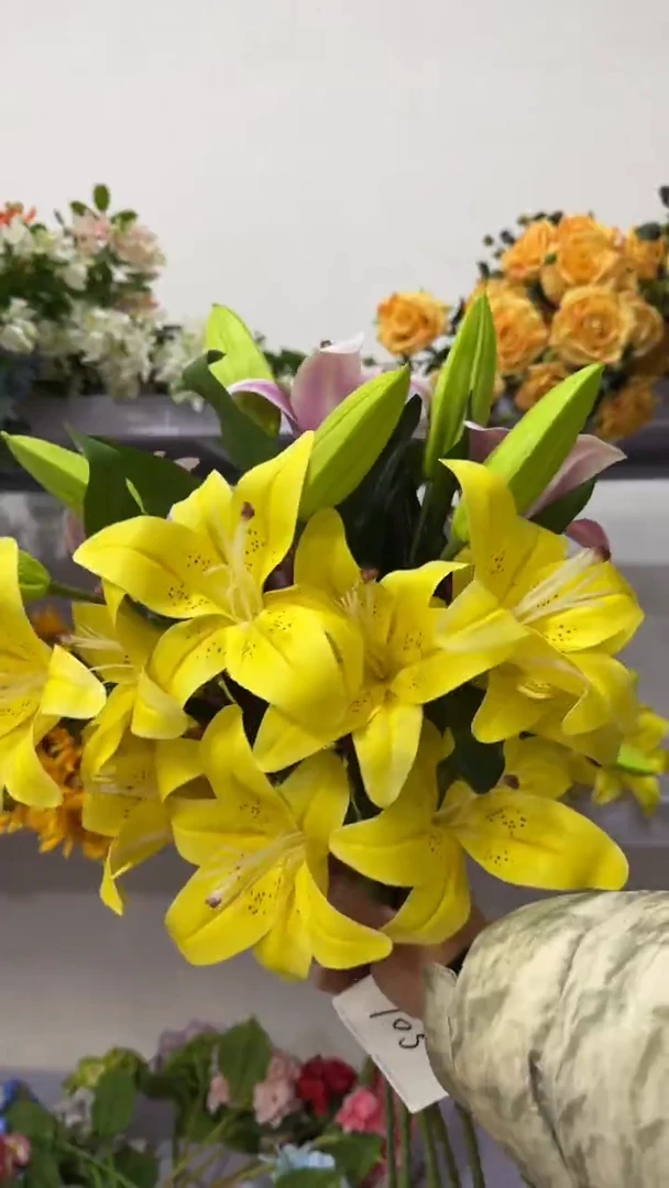 妍韵高端仿真花105