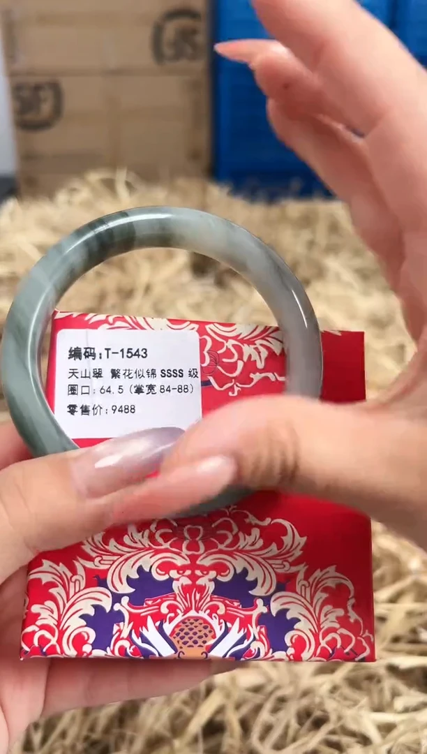 未镶嵌手镯石英质玉T-1543