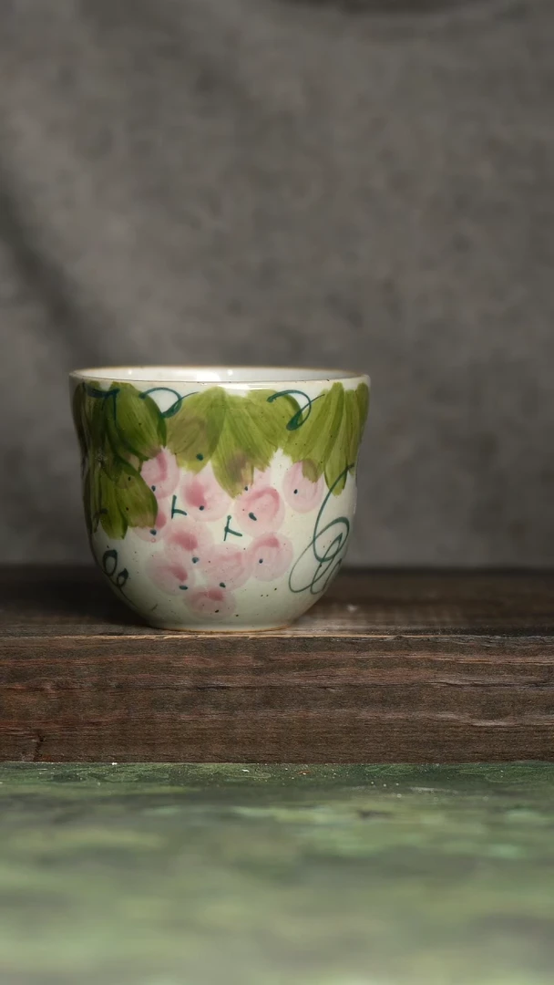 【闪购商品】杯青诗手工手绘瓷器