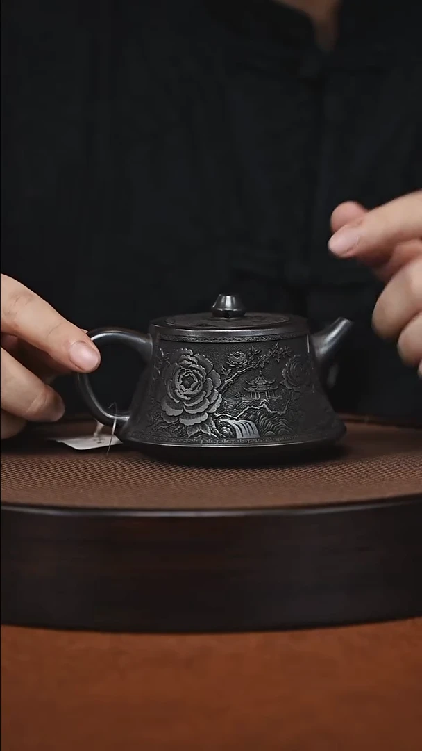 茶壶紫砂原矿紫砂壶