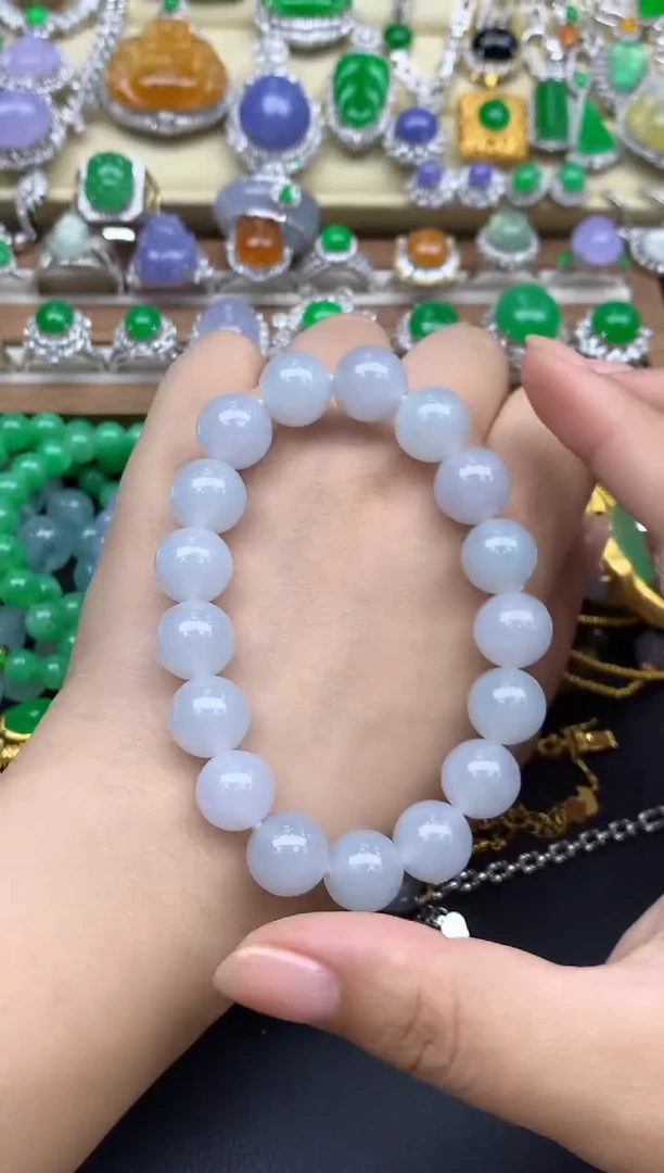 未镶嵌手链翡翠89-春日珠宝
