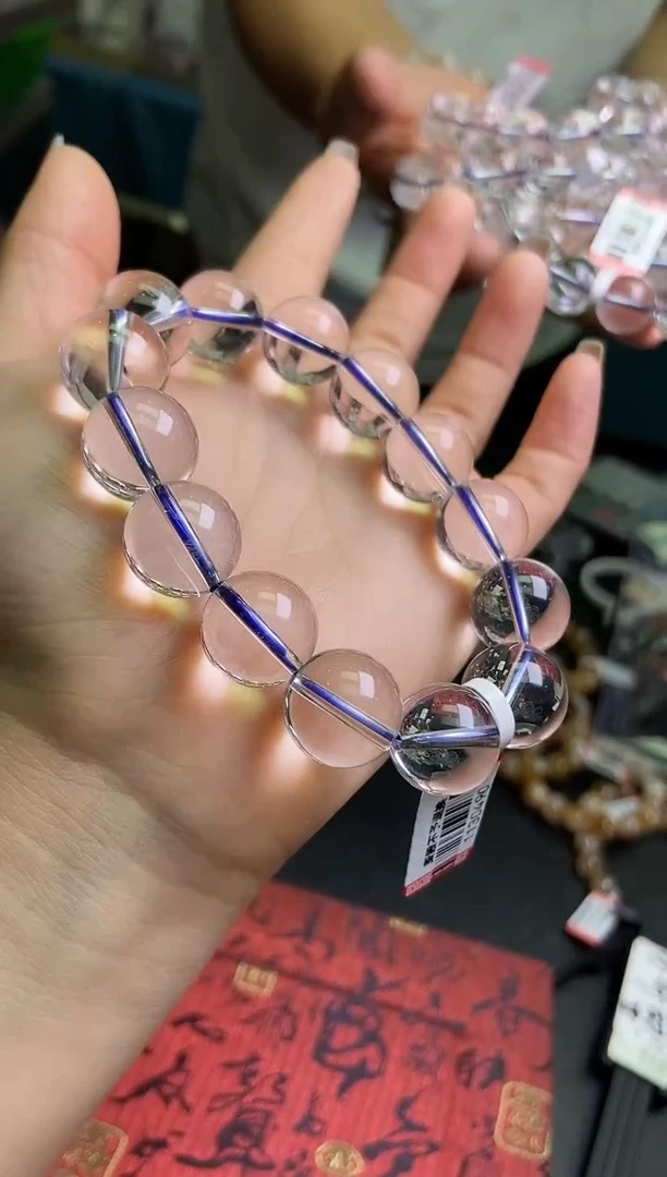 未镶嵌套链水晶手串14.5/160多样性发一件